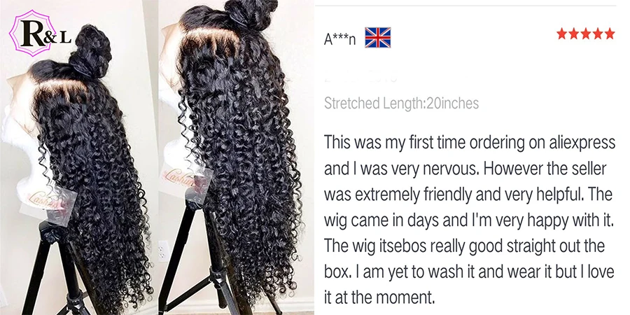 kinky curly human hair wig
