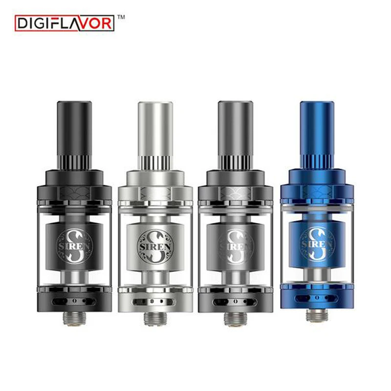Original Digiflavor Siren 2 V2 GTA MTL Tank 2ML Capacity Atomizer Vape