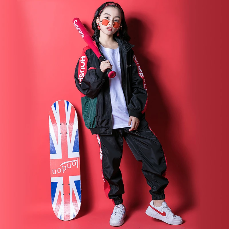 Buy Hip Hop Costume Black Jacket Pants Boys Street