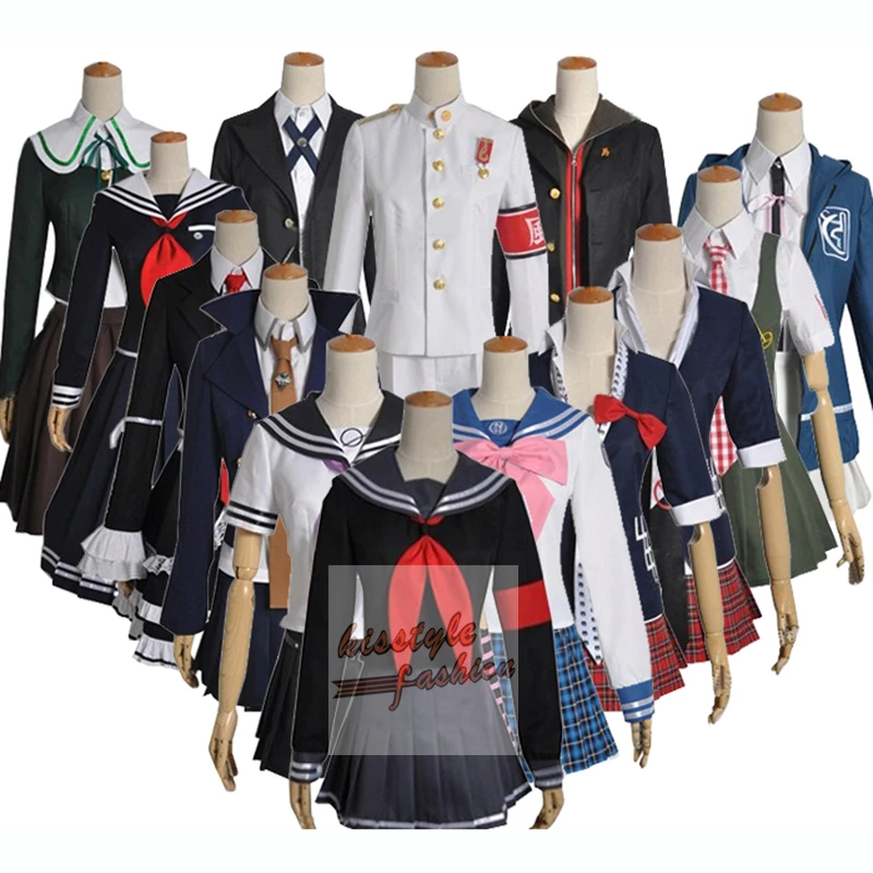 

Super Dangan Ronpa DanganRonpa Havoc Toko Peko Havoc Chihiro Havoc Sayaka Characters Cosplay Costume,Customized Accepted