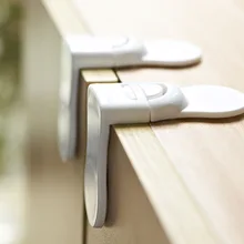 20 шт./лот замок безопасности для детей Защита от пальцев для ящика шкафа замок для двери многофункциональные детские безопасные принадлежности