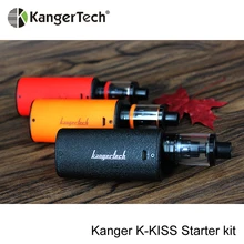 5 шт. kanger K-поцелуй starter kit 6300 мАч kkiss mod встроенный Батарея mod и 4.5 мл Kiss майка с ssocc катушкой 0.2 Ом катушки