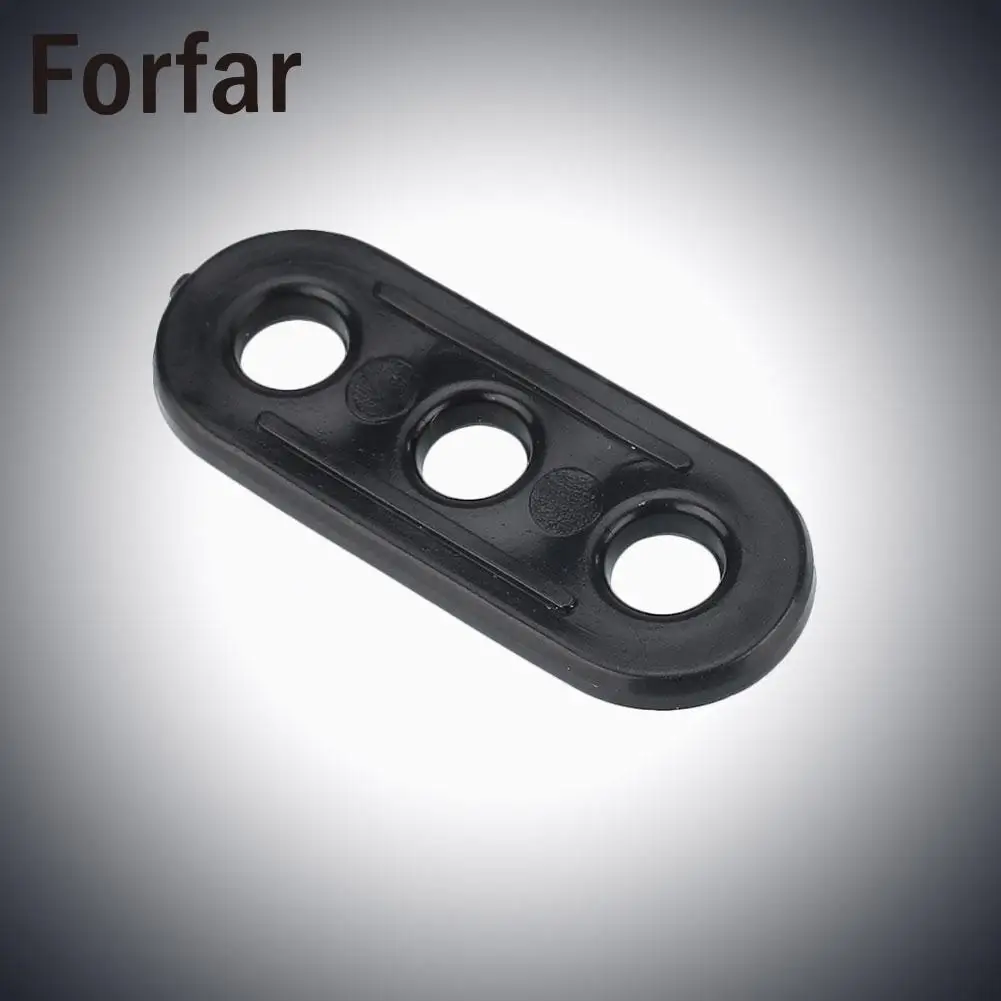 

10Pcs Camping Tent Guy Rope Line Tensioners 3Holes Bent Black Runners Tightener