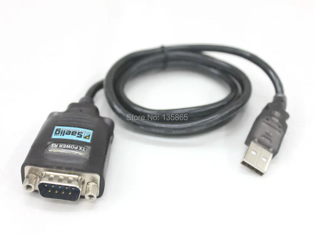 ФОТО Saelig UMC-201RL High Performance USB to Serial Converter USB to DB9 Serial RS232 Adapter FTDI Chipset Cable Support Win7 Win 8