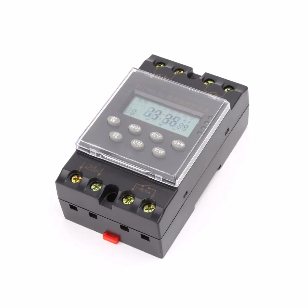 

Micro Computer Timer Switch ZYT16G-3A LCD Display Programmable Controller