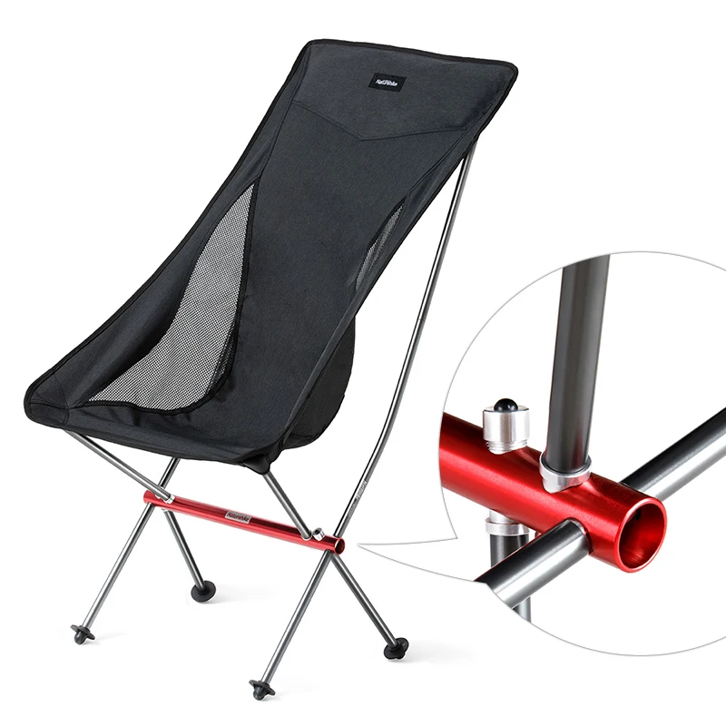 Naturehike Portable Ultralight Camping Chair Outdoor Folding Fishing Chair Alluminum alloy Beach Pi