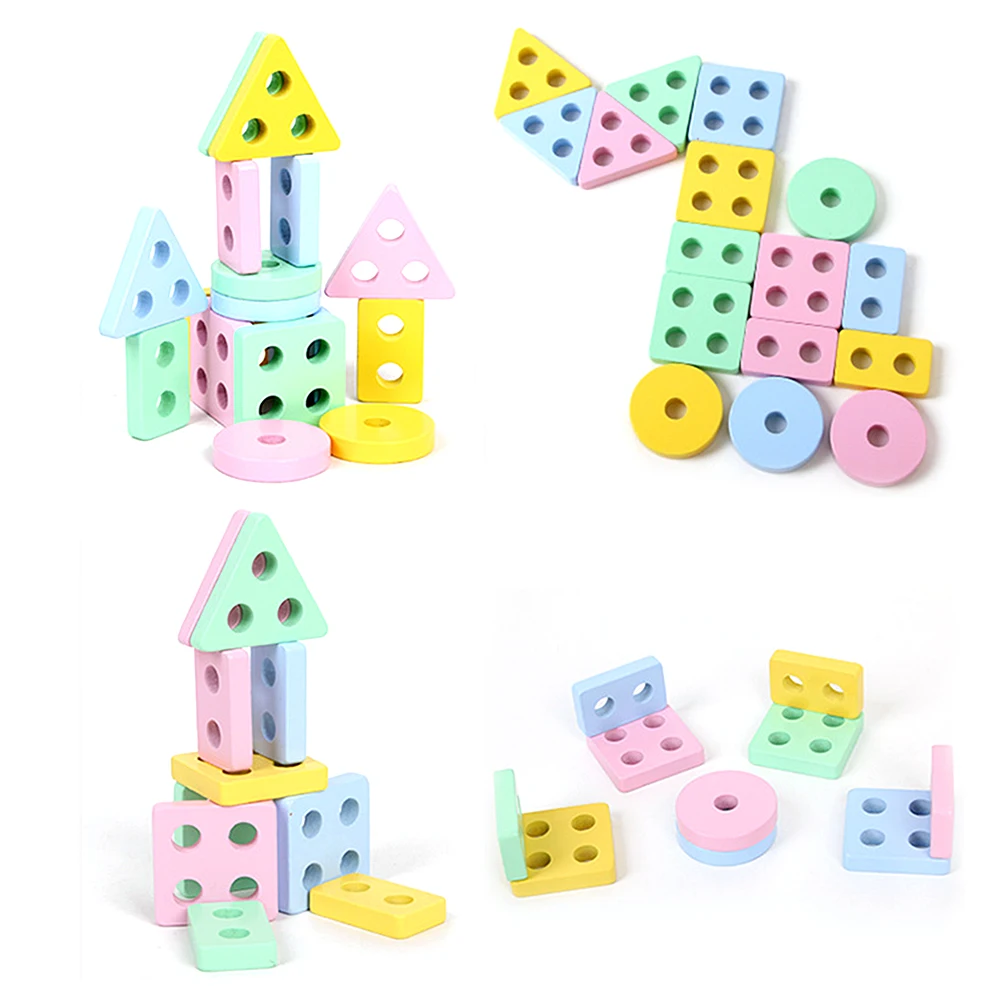 Детские геометрические формы, подходящие игры, деревянные забавные игрушки, детские Ранние развивающие обучающие игрушки для детей