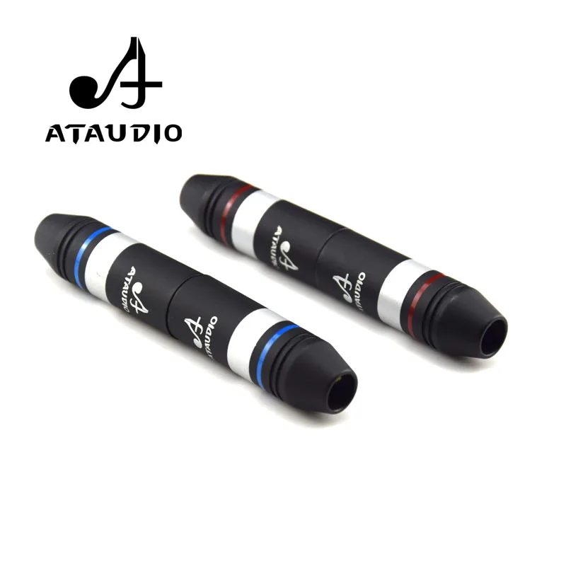 Ataudio Hi-Fi Позолоченный XLR штекер Hi-end мужского и женского пола 3-х контактный разъем XLR для "сделай сам"