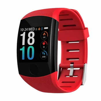 

Q11 Smart Watch Waterproof Fitness Bracelet Big Press Screen Message Remind Heart Rate Time Smartband Activity Tracker Wristband