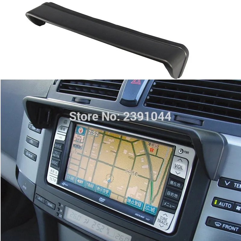 

GPS Navigation Hood Sun Shade Navigator Screen Block Mask Universal Car Clip Auto Parts Navigation audio shade block anti visors