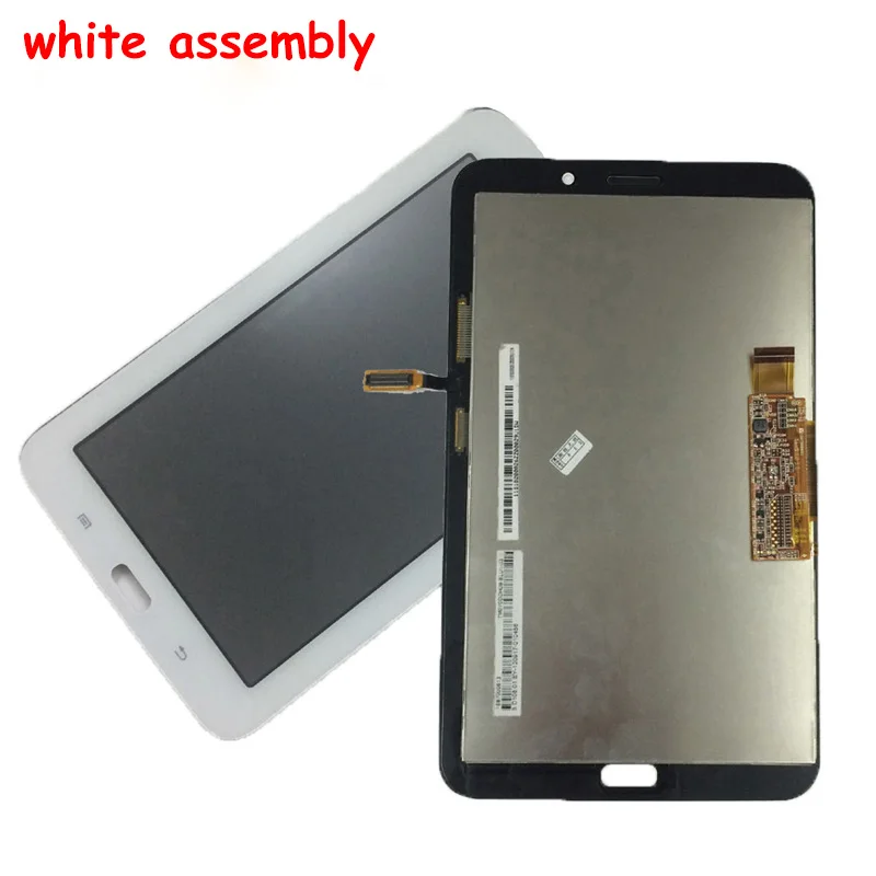 Для samsung Galaxy Tab 3 Lite T110 SM-T110 сенсорный экран дигитайзер сенсор стекло+ ЖК-дисплей панель монитор в сборе