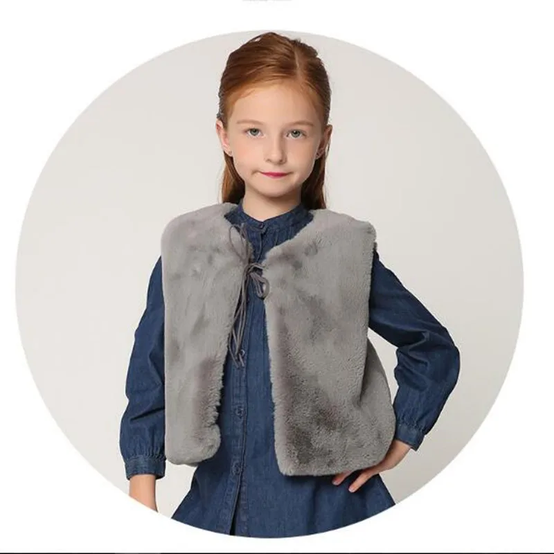 Clobee 2017 Baby Autumn Winter Gray Vests Waistcoat Children's Boys