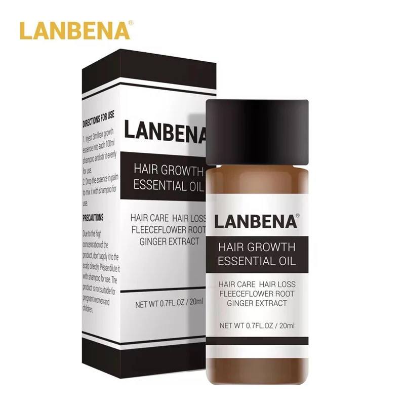 LANBENA, 20 мл, эссенция для роста волос, быстрый мощный Уход за волосами, жидкое средство для лечения мужчин, эфирное масло для предотвращения выпадения волос, продукты для мужчин