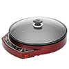 220V Household Electric Crepe Maker Pan Non-stick Electric Baking Pan Deepen Pancake Crepe Baking Pan Machine EU/AU/UK/US 1