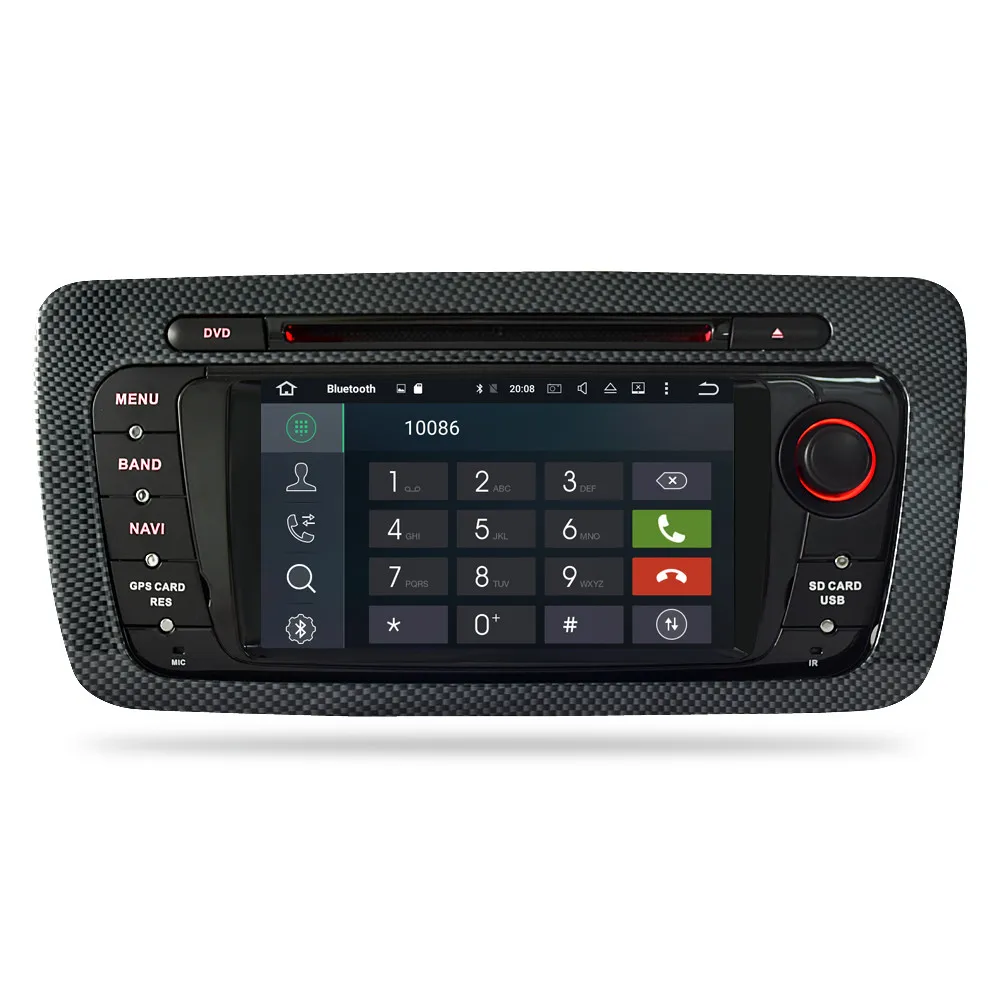 Best Android 9.0 Car Radio DVD GPS Navigation Multimedia Player For Seat Ibiza MK4 6J SportCoupe Ecomotive Cupra 2009-2015 Auto Audio 3