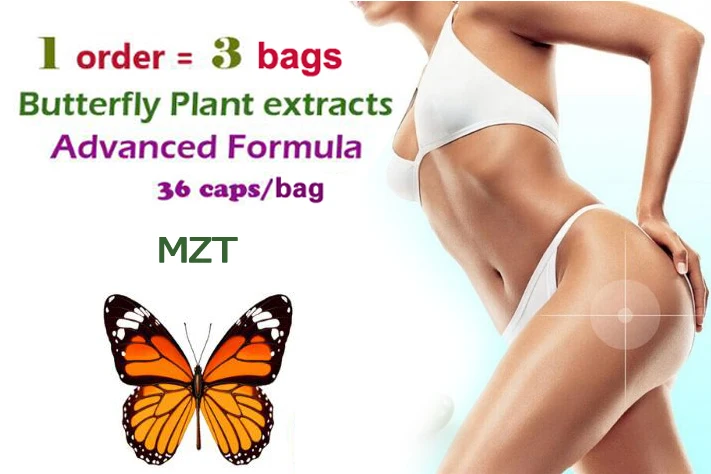 

100% effective advanced slimming the Strong butterfly wild plant botanic extracts fat burning not daidaihua