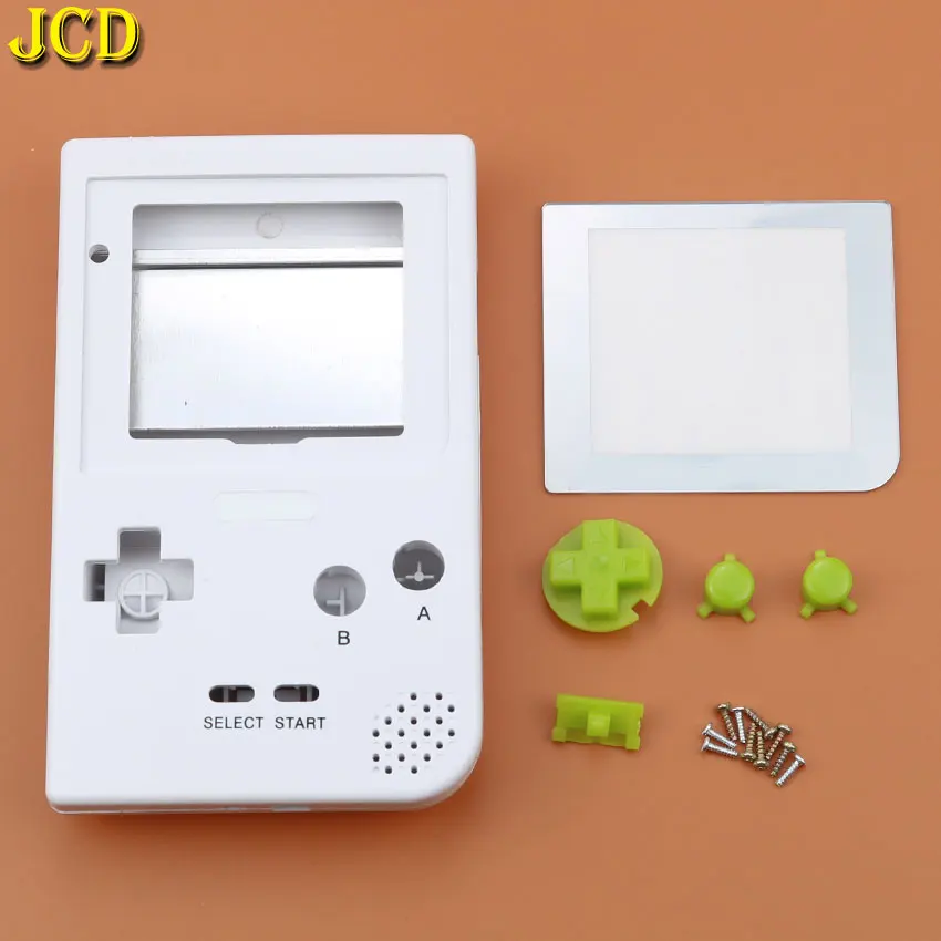 JCD 1 шт полный Чехол Корпус Замена для Gameboy Карманная игровая консоль для GBP Оболочка Чехол с кнопками комплект