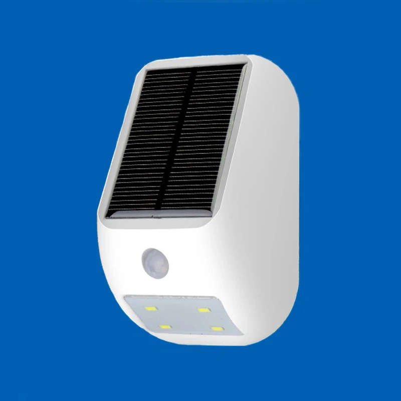 

Outdoor 0.55W 4Pcs SMD LEDs Solar Wall Lights Supper Bright Human Body Induction For Courtyard Corridor Balcony Gate Garden Lamp