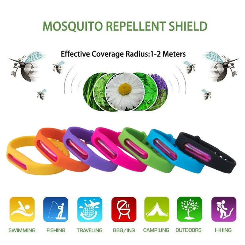 Wristband Bracelet Pest Reject New Anti Mosquito Repellent Wristband