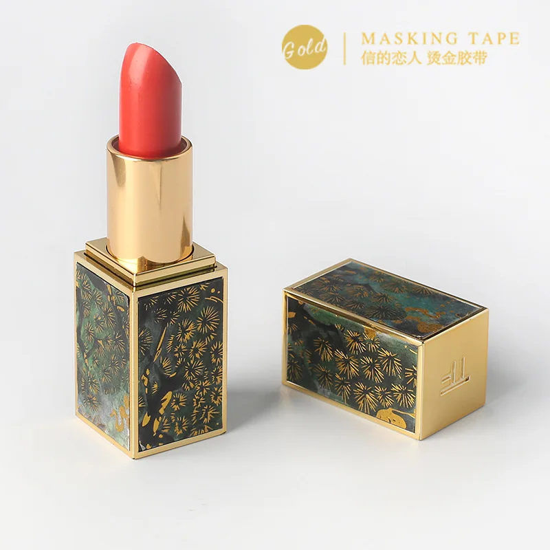 Пламя бамбук/вишня/сосна луна кролик позолота лента для декорации Washi DIY
