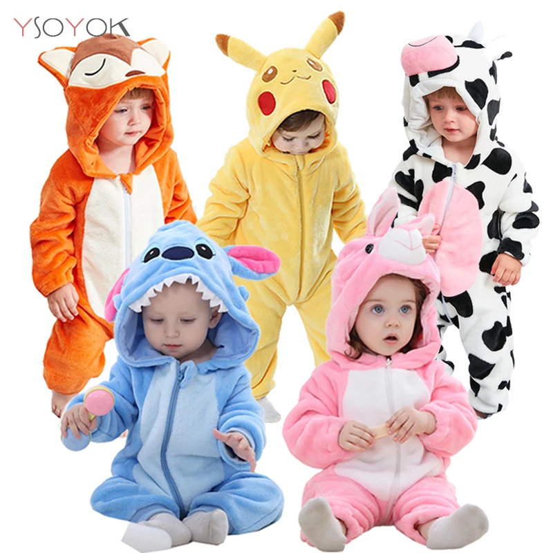 

Baby rompers boy girl clothes new born baby costume jumpsuits Infant onesies winter stich pajamas roupas de bebe recem nascido