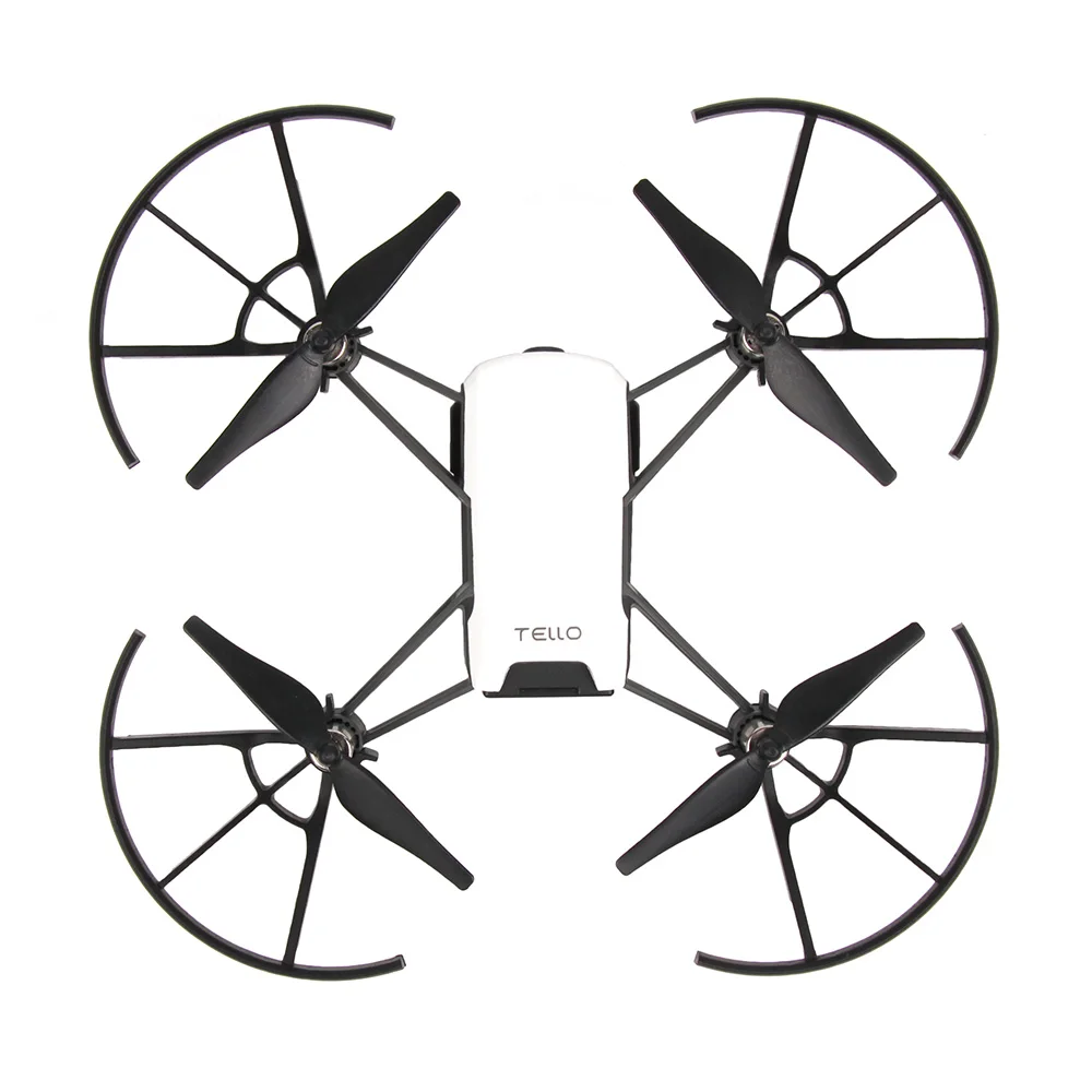 1pack of 4pcs Quick Release Propeller Protector for DJI TELLO Props Protective Anti-collision Guard Cover Plane Accessory drone accessories propeller protector tripod propeller protection kit