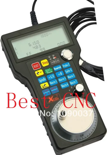 

free shipping CNC Mach3 USB Hand Wheel 4 Axis USB HandWheel Pulse 50PPR Optical Encoder Generator MPG Pendant
