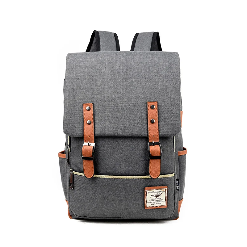 2016 Vintage Women Canvas Backpacks For Teenage Girls School Bags Large High Quality Mochilas Escolares New Fashion Men Backpack