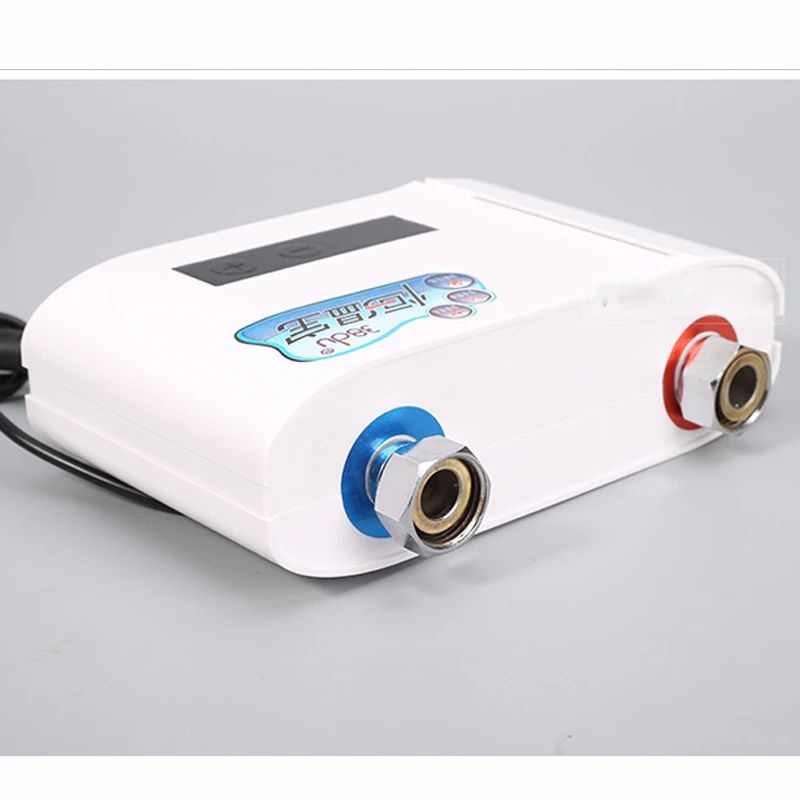 JMKWS электрический водонагреватель, умный смеситель для душа, клапан с цифровым дисплеем, сенсорный Автоматический термостатический смесительный кран, поток воды 15