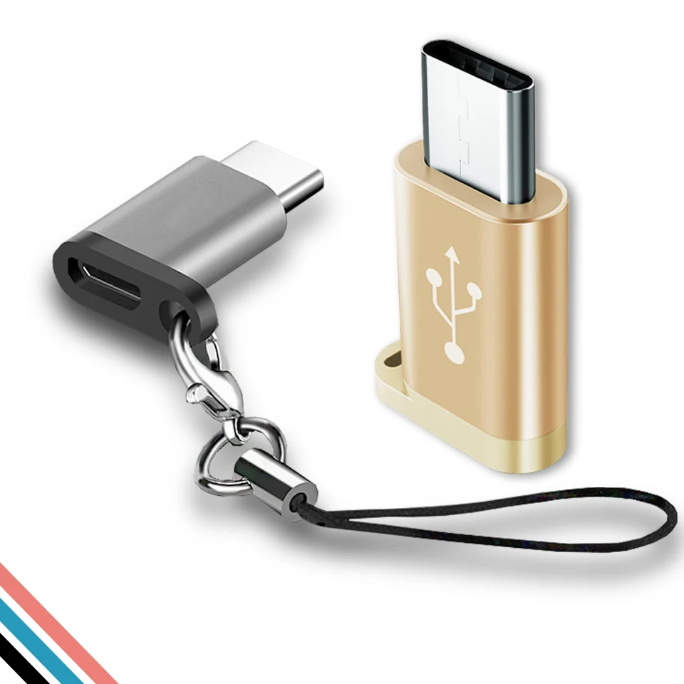 Спортивная видеокамера с разъемом Micro USB для Тип C OTG Кабель адаптер Samsung Galaxy A7 A5 A3