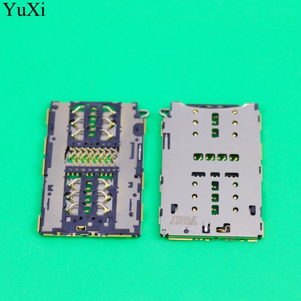 YuXi For huawei p10 lite Sim Card Reader Holder Pins Tray Slot Part WAS-LX1 WAS-LX1A WAS-LX2 WAS-LX2J WAS-LX3 | Мобильные телефоны
