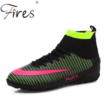 Футбольные бутсы для мужчин, спортивная обувь, уличные футбольные бутсы для мальчиков/Бутсы, мужские высокие ботильоны, оригинальные футбольные бутсы, Zapatillas