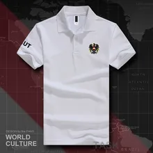 Austria Austrian AT AUT рубашки поло мужские с коротким рукавом белые бренды с принтом для страны хлопок национальная команда Флаг Мода 20