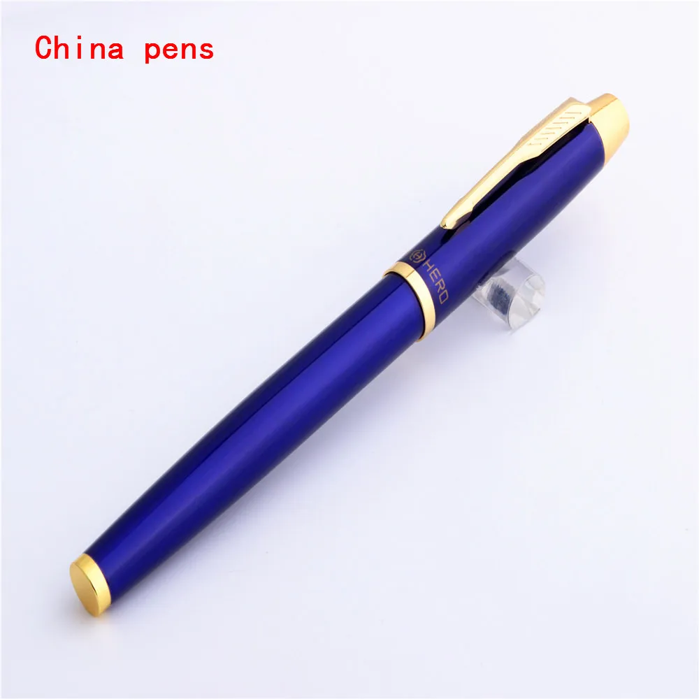 Роскошные Тяжелые ручки 8007 Синий Международный большой бренд типов Бизнес Офисные Средний фонтан ручки