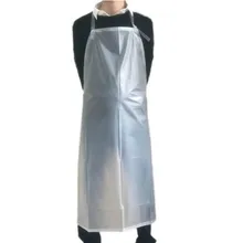 1 шт. Матовый ПВХ прозрачный водонепроницаемый безрукавный фартук прозрачный маслостойкость кухня приготовления унисекс задний галстук домашние фартуки