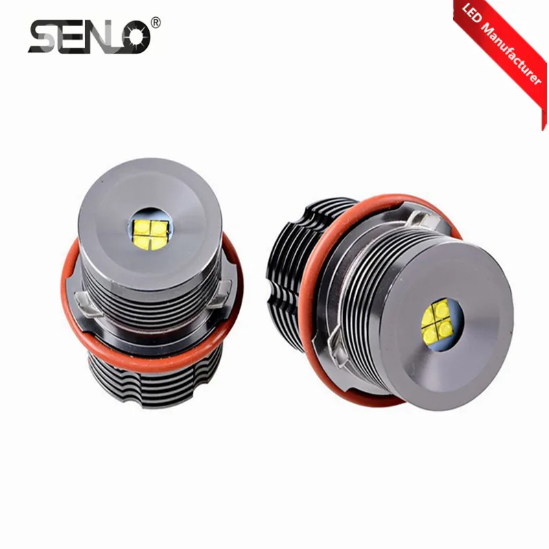 Светодиодная лампа Angel Eye E39 E53 E60 без ошибок светодиодный фонарь DRL для BMW E61 E63 E64 E65