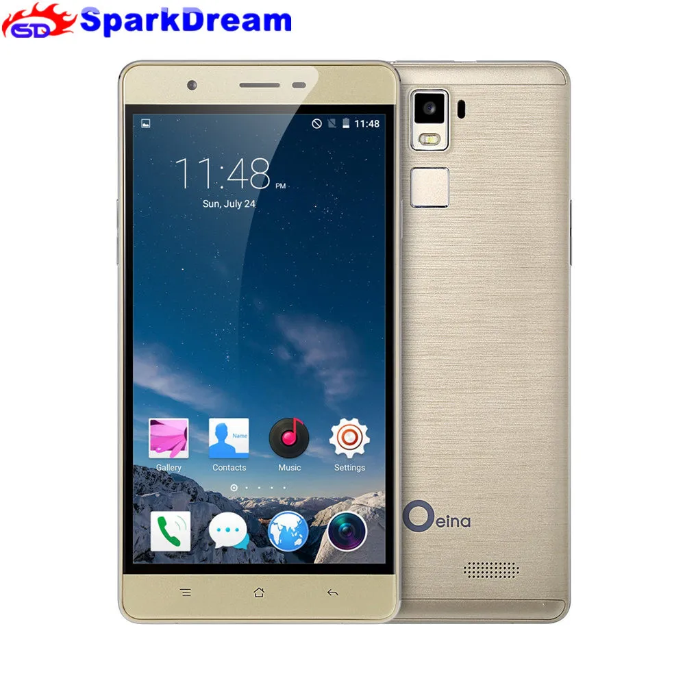 

Oeina R8S 3G 6.0" Smartphone MTK6580 Quad Core Android 5.1 512MB RAM 8GB ROM 2.0MP Dual Cameras 3200mAh Mobile Phone