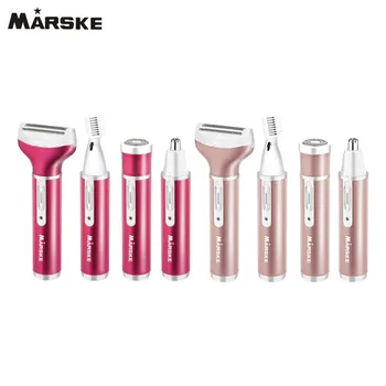 

Multifunctional 4 in 1 Hair Remover Electric Epilator Hair Shaver Painless Portable USB Epilator Nose Beard Eyebrow Trimmer