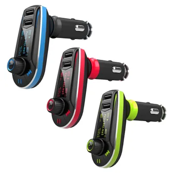 

Multi-Function Wireless Car Kit MP3 Player FM Transmitter Radio Modulator USB red color New