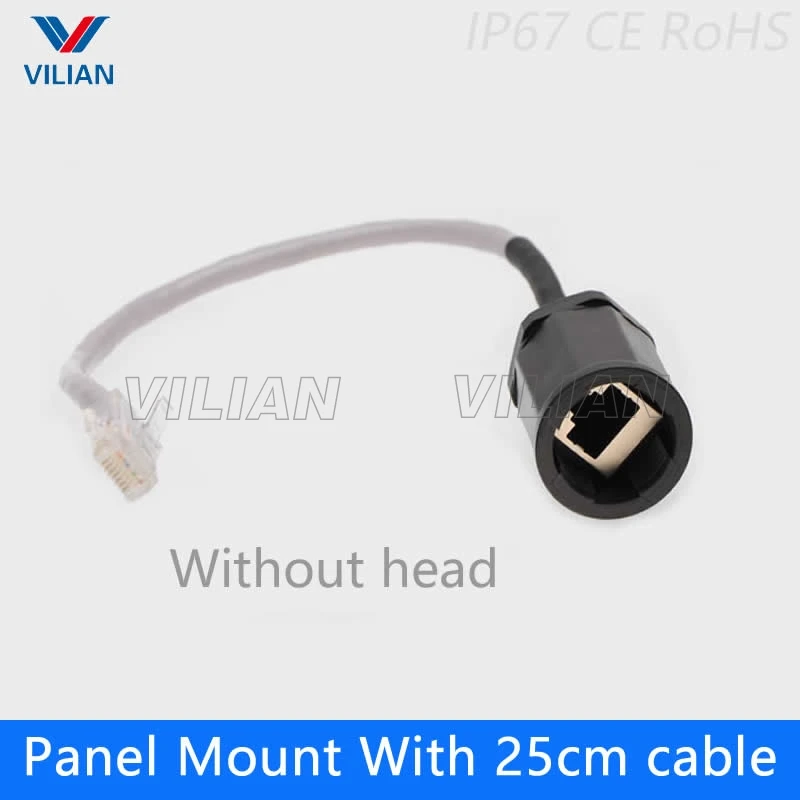 1 шт. водонепроницаемый разъем RJ45 M16 интерфейс Ethernet M20 сетевой адаптер LAN M22 CAT5E CAT6 M25