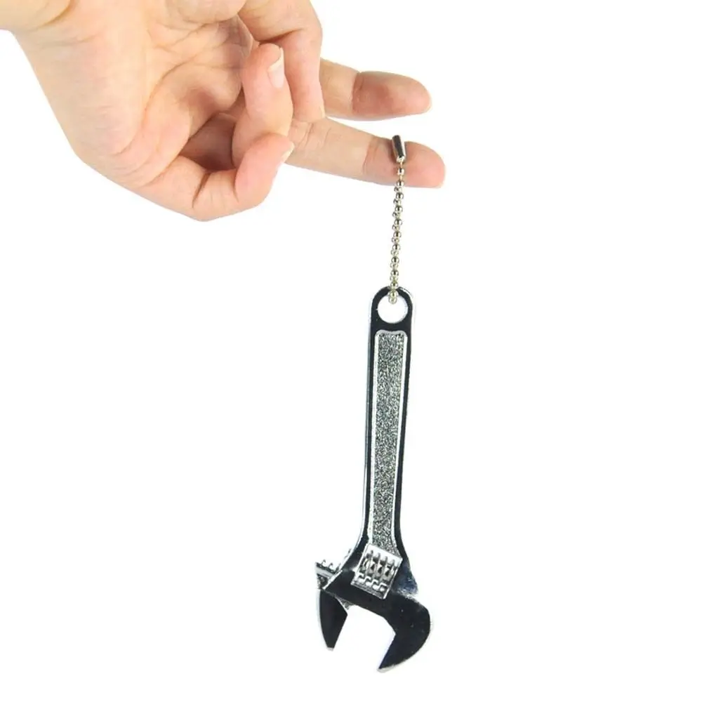 

2.5" /65mm Mini Adjustable Spanner Torque Wrench Universal Silver Key Lever Hand Tools Multitool Repair tools