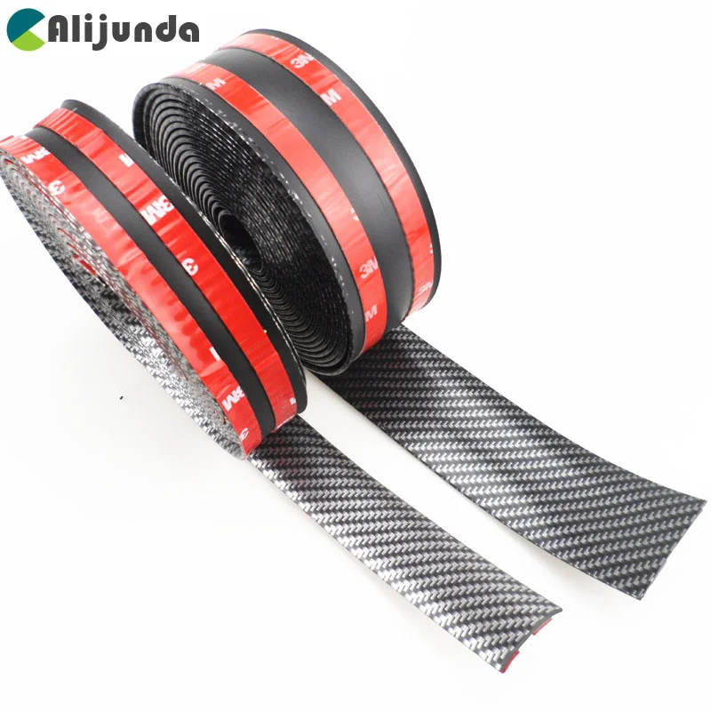 

Carbon fiber front and rear bumper car side door rubber bumper stickers auto parts for Mazda 2 3 5 6 CX5 CX7 CX9 Atenza Axela