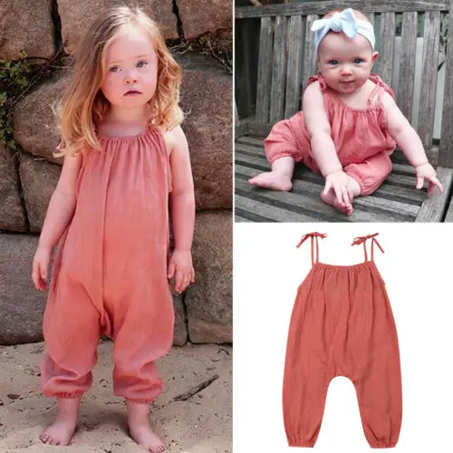 baby orange jumpsuit