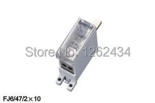 

FJ6/47/2*10 distributing line terminals of Circuit breaker