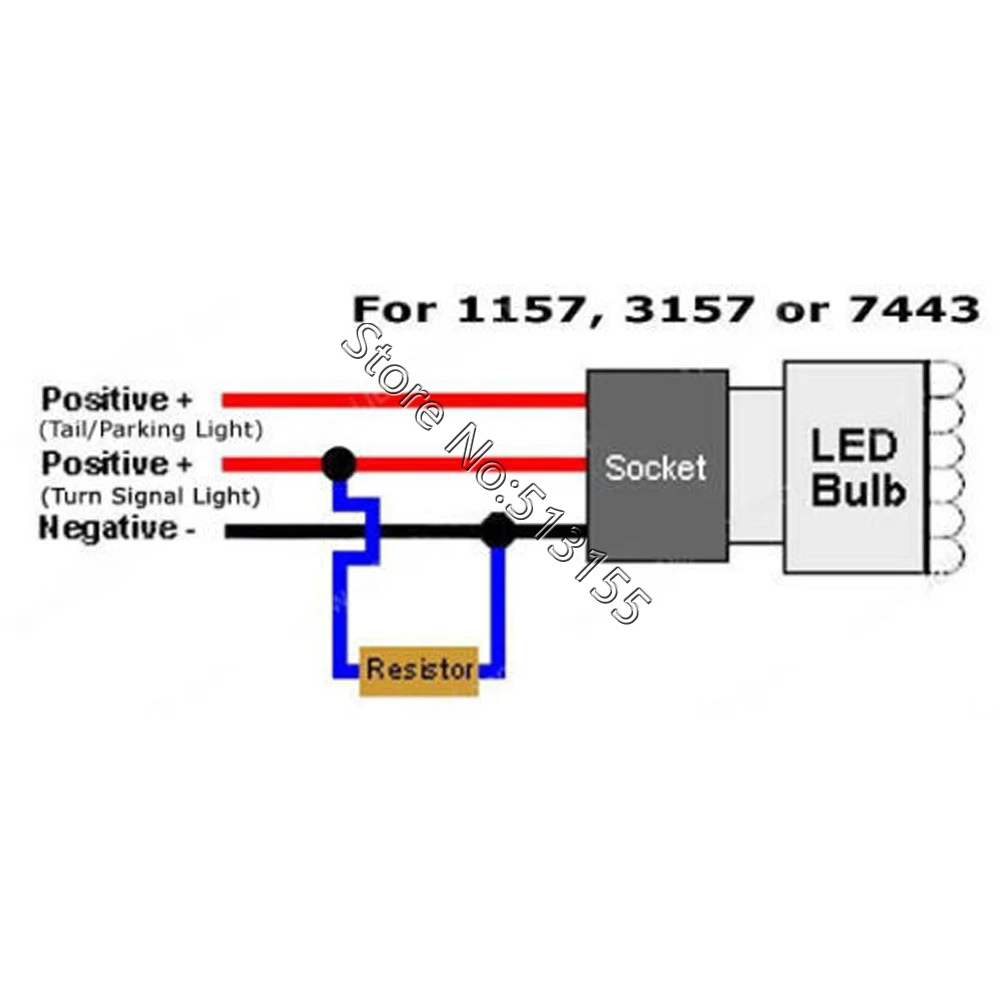 Aliexpress.com : Buy 2PCS Universal Add on 50W 6 ohm LED Load Resistor for Car LED Light Bulbs Error Free Canbus Cancel from Reliable resistor for led ...