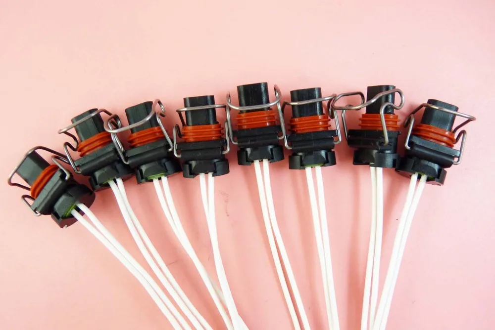 Соленоидный разъем ISANCE IPR Valve VGT коннектор с вилкой Pigtail 6E7Z 12A690 DA для дизельных