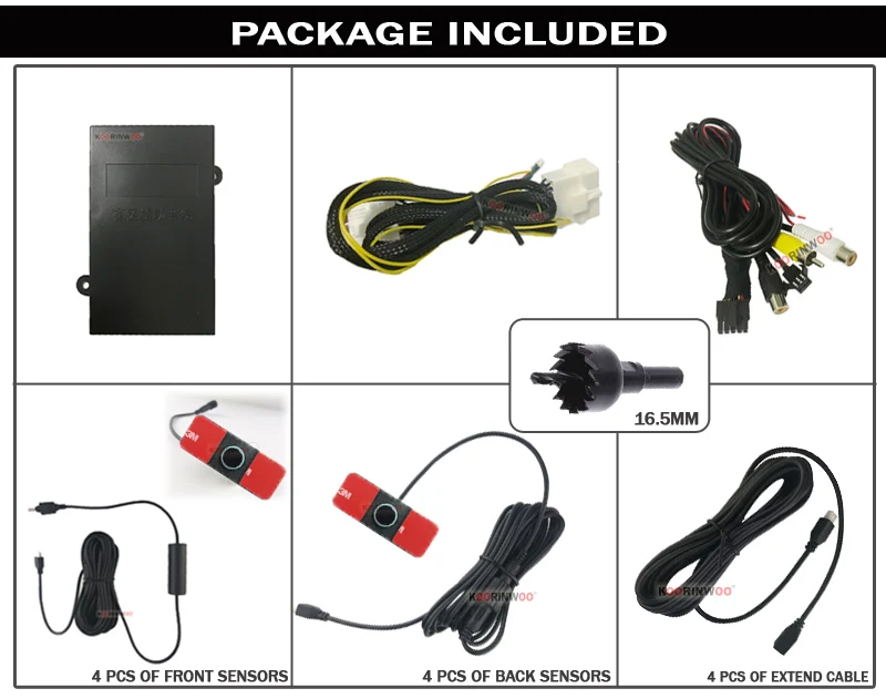 8 sensors original