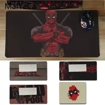 

MaiYaCa Cool New deadpool comics online Computer Gaming Mousemats Locking Edge Mousepad Mat Keyboard Mat Table Pad