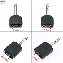 Adaptador de conector de Audio Mono/estéreo de 1/4