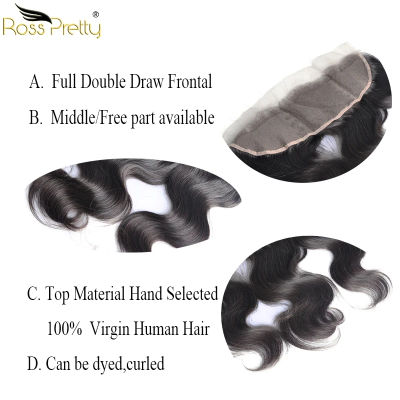 double draw lace frontal